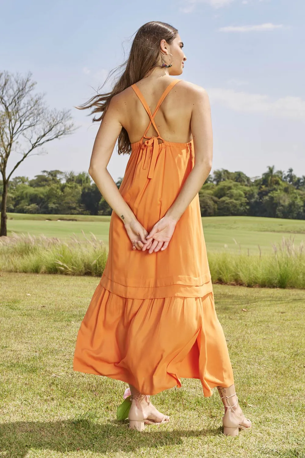 ORANGE DRESS - Imagen 3