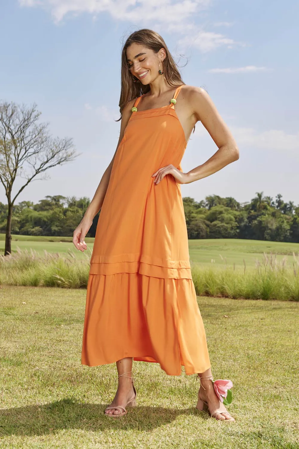 ORANGE DRESS - Imagen 2